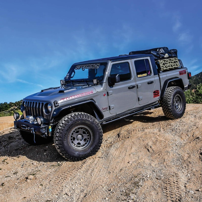Westin 20+ Jeep Gladiator Rock Slider - Textured Black