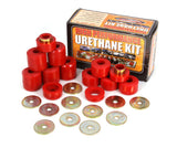 Rugged Ridge Body Mount Kit Red 22 Pieces TJ