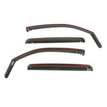 Load image into Gallery viewer, Westin Toyota Tacoma Double Cab 4dr Wade In-Channel Wind Deflector 4pc - Smoke