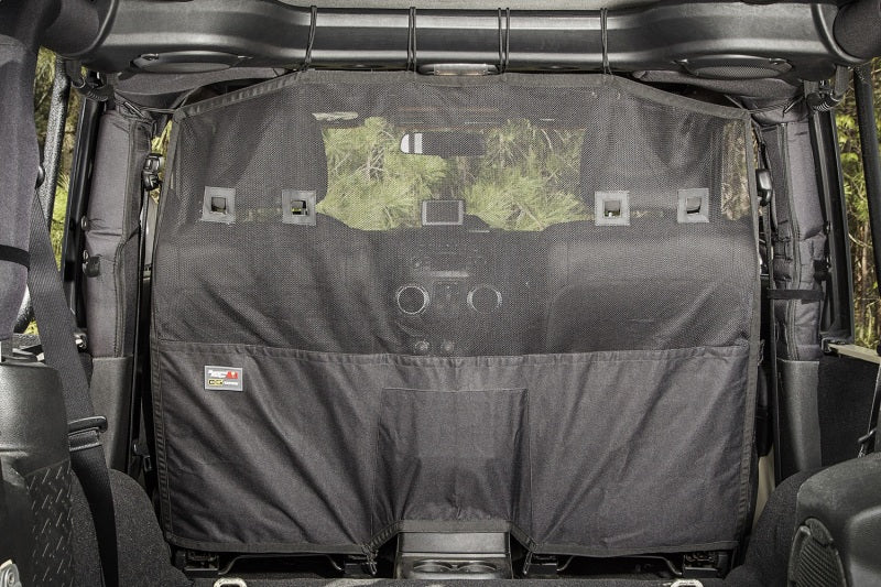 Rugged Ridge C2 Cargo Curtain Front Jeep Wrangler JK/JKU