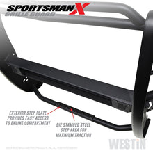 Load image into Gallery viewer, Westin 19+ Chevy 1500 Sportsman X Grille Guard - Textured Black (Excl. 2019 Silverado LD)
