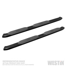 Load image into Gallery viewer, Westin 19+ Chevrolet Silverado/GMC Sierra 1500 Double Cab PRO TRAXX 5 Oval Nerf Step Bars - Black