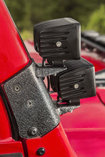 Load image into Gallery viewer, Rugged Ridge Jeep Wrangler TJ Textured Black Dual A-Pillar Light Mount