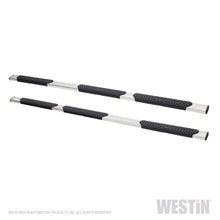 Load image into Gallery viewer, Westin 07+ Chevrolet Silverado 1500 CC 6.5ft Bed R5 M-Series W2W Nerf Step Bars - Polished SS