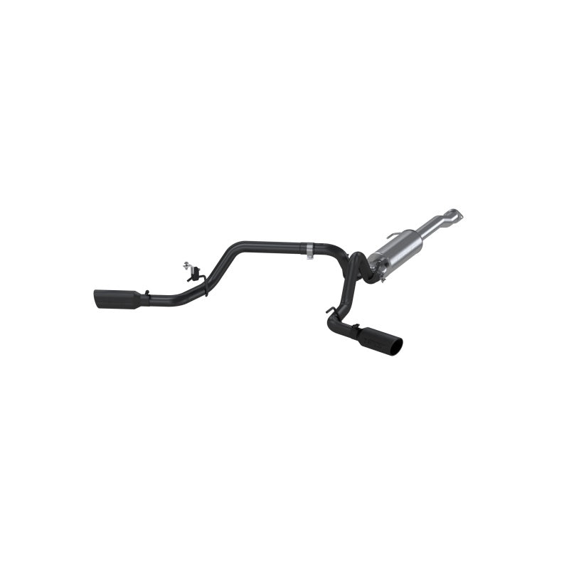 MBRP Toyota Tacoma 3.5L 3in Cat Back Dual Split Side Black