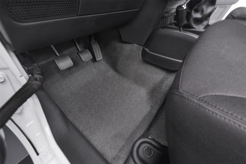 BedRug 07-18 Jeep JK Unlimited 4Dr Front 4pc BedTred Floor Kit (Incl Heat Shields)