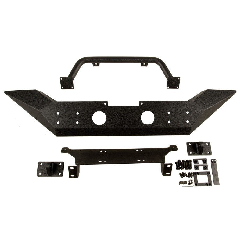 Rugged Ridge Spartan Front Bumper HCE W/Overrider Jeep Wrangler JK