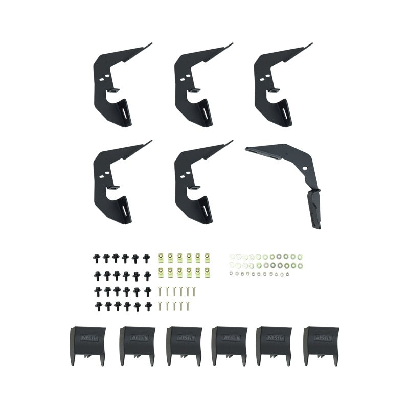 Westin Chevy Silverado Crew Cab R7 Nerf Step Bars - SS