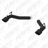 MBRP Chevrolet Camaro V6 3.6L 3in Black Coated Axle Back Muffler Delete