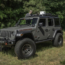 Load image into Gallery viewer, Rugged Ridge Roof Rack with Basket Jeep Wrangler JL 4Dr Hardtops