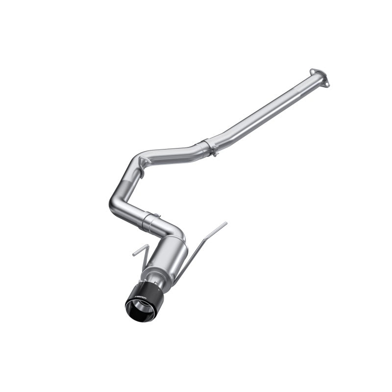 MBRP Subaru WRX 2.0L/STI 2.5L/11-14 Sed 3in Cat-Back Single Rear Exit w/Carb Fiber Tips- T304