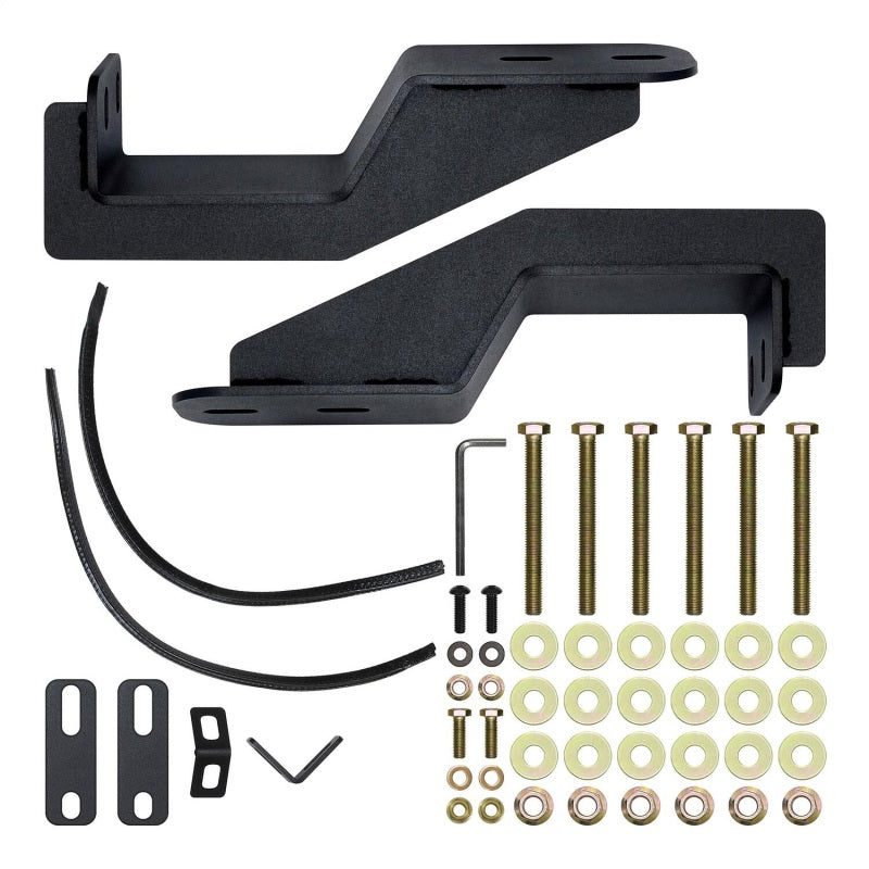 Westin 16+ Toyota Tacoma Pro-Series Mid Width Front Bumper - Textured Black