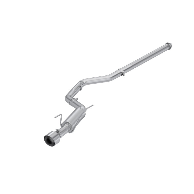 MBRP Subaru WRX 2.4L 3in Cat Back 5in OD Single Exit - Aluminized Steel