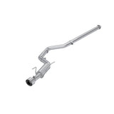 MBRP Subaru WRX 2.4L 3in Cat Back 5in OD Single Exit - Aluminized Steel