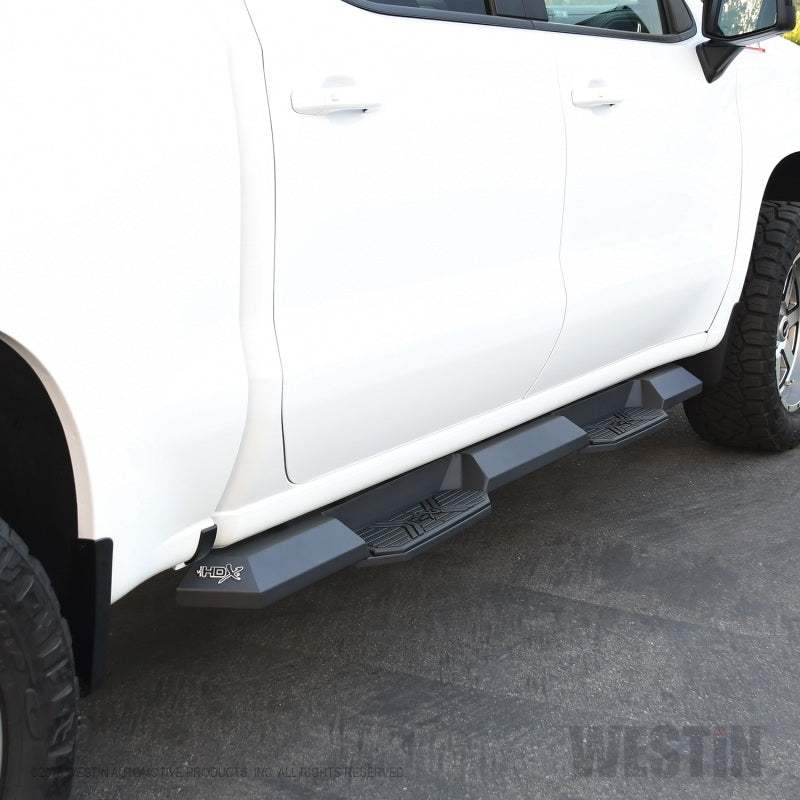 Westin Chevrolet Silverado/Sierra 1500 Crew Cab Xtreme Nerf Step Bars - Textured Black