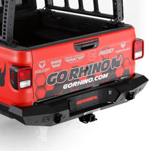 Load image into Gallery viewer, Go Rhino Jeep Gladiator JT Trailine Rear Full Width Bumper - Tex. Blk