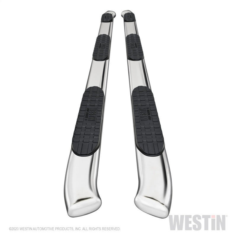Westin Chevy Silverado 2500 Crew Cab (6.5ft Bed) PRO TRAXX Nerf Step Bars - Stainless Steel