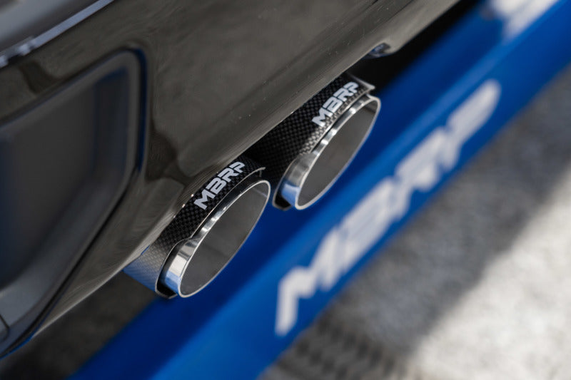 MBRP Chevrolet Silverado 1500 5.3L 3in Cat Back w/ 2.5in OD Carbon Fiber Tips - T304