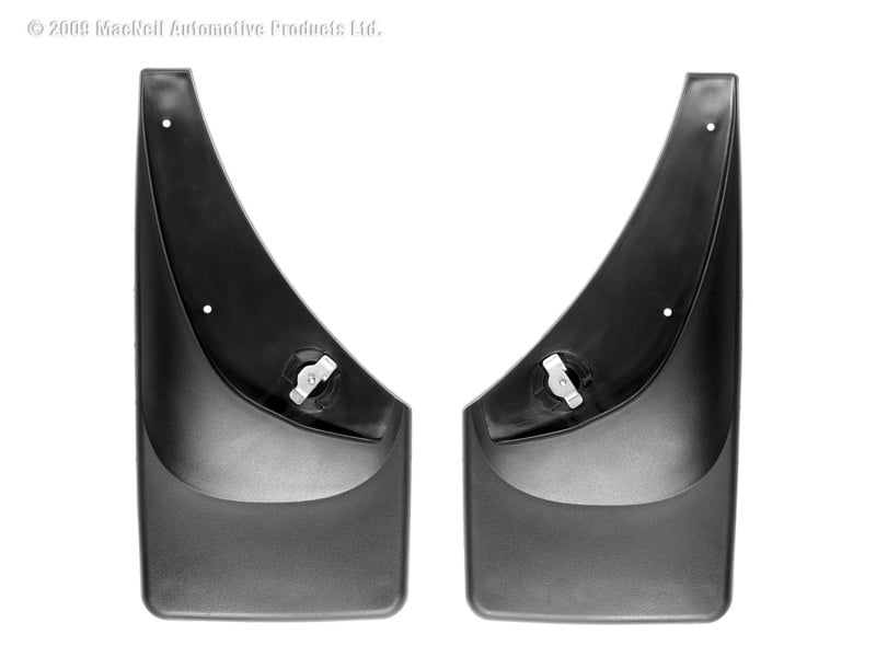 WeatherTech Chevrolet Silverado No Drill Mudflaps - Black
