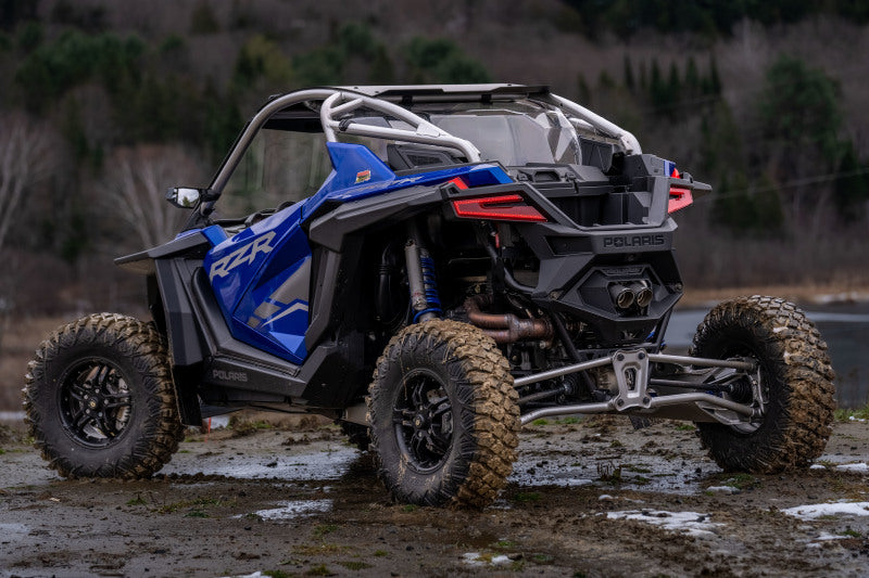 MBRP Polaris RZR Pro R Single Slip-on Dual Outlet Performance Series