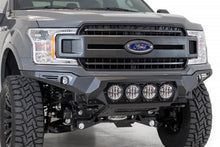 Load image into Gallery viewer, Addictive Desert Designs 18-20 Ford F-150 Bomber Front Bumper w/ 4 Rigid 360 6IN Mounts