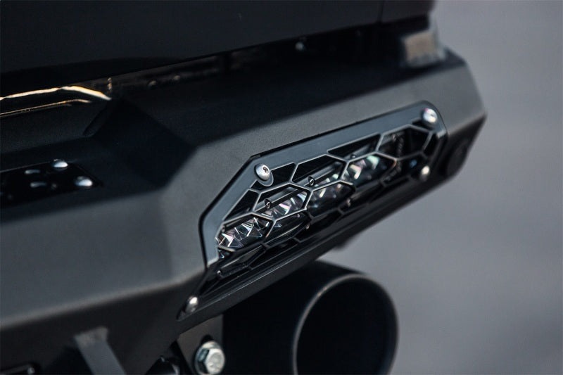 Addictive Desert Designs 17+ Ford F-150 Raptor HoneyBadger Rear Bumper w/ 10in SR LED Mounts