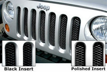 Load image into Gallery viewer, Rampage Jeep Wrangler(JK) Grille 3D Single Piece - Black
