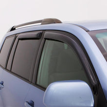Load image into Gallery viewer, AVS 16-18 Nissan Titan XD Crew Cab Ventvisor Outside Mount Window Deflectors 4pc - Smoke