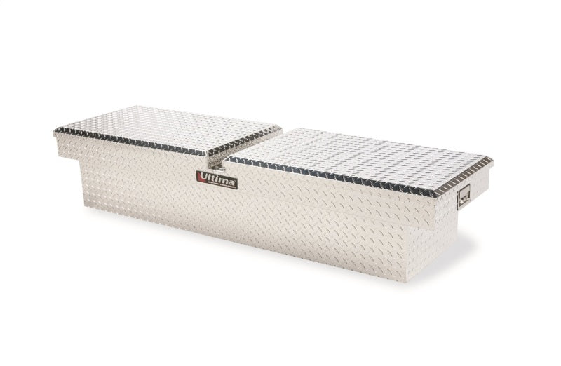 Lund Chevy S10 (Long Bed) Ultima Dual Lid Gull Wing Crossover Tool Box - Brite