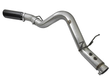 Load image into Gallery viewer, aFe LARGE BORE HD 4in 409-SS DPF-Back Exhaust w/Black Tip 2017 GM Duramax V8-6.6L (td) L5P