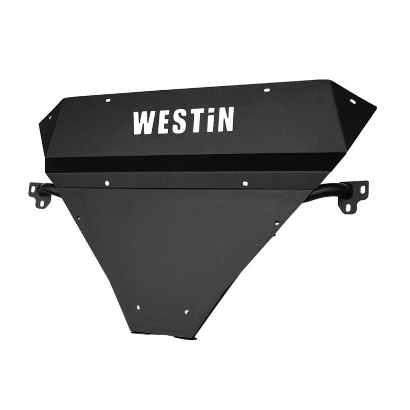 Westin 2014+ Chevy Silverado 1500 Outlaw Bumper Skid Plate - Textured Black