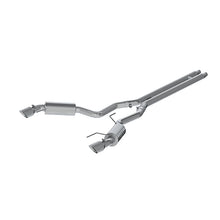 Load image into Gallery viewer, MBRP Ford Mustang GT 5.0 3in Cat Back Dual Split Rear Street Version 4.5in Tips - T409