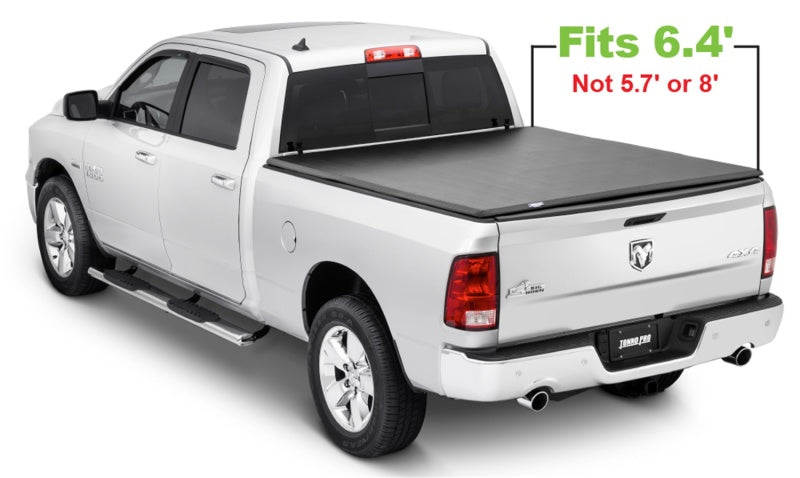 Tonno Pro 02+ Dodge RAM 1500 6.4ft Fleetside Tonno Fold Tri-Fold Tonneau Cover