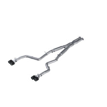 Load image into Gallery viewer, MBRP Dodge Challenger RT 5.7L T304 SS 3in Dual Rear Cat-back CF Quad Tips - Street