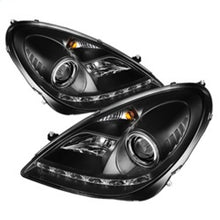 Load image into Gallery viewer, Spyder Mercedes Benz SLK 05-10 Projector Xenon/HID Model- DRL Blk PRO-YD-MBSLK05-HID-DRL-BK