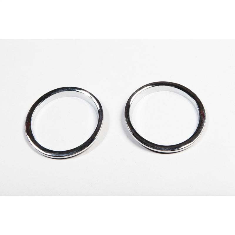 Rugged Ridge Turn Signal Bezel Trim Chrome Jeep Wrangler JK