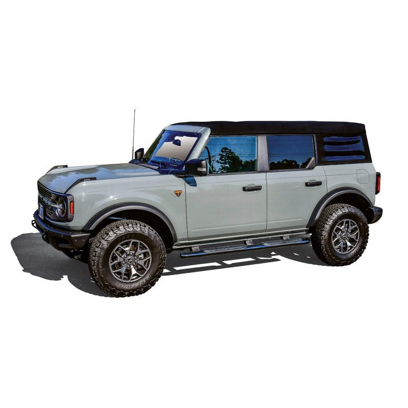 Westin Ford Bronco (4-Door) PRO TRAXX 4 Oval Nerf Step Bars - Textured Black
