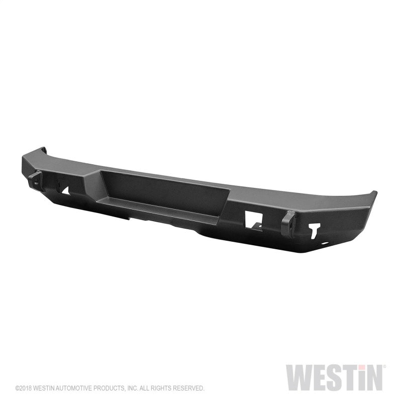 Westin 18+ Jeep Wrangler JL Rear Bumper - Textured Black