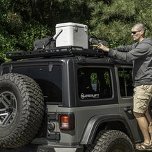 Load image into Gallery viewer, Rugged Ridge Roof Rack with Basket Jeep Wrangler JL 4Dr Hardtops