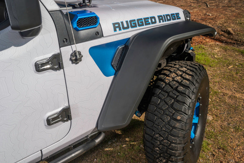 Rugged Ridge Max Terrain Fender Flare Set F & R Jeep Wrangler JL