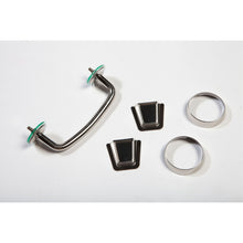 Load image into Gallery viewer, Rugged Ridge Jeep Wrangler Tie Stainless Steel Down Hood Kit