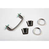 Rugged Ridge Jeep Wrangler Tie Stainless Steel Down Hood Kit