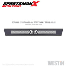Load image into Gallery viewer, Westin 15+ Ford F-150/14-20 Toyota Tundra Sportsman X Mesh Panel - Textured Black