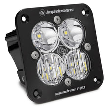 Load image into Gallery viewer, Baja Designs Squadron Pro Driving/Combo Pattern Flush Mount Black LED Light Pod - Clear