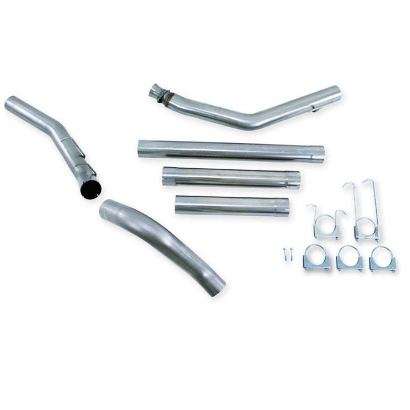 MBRP Dodge 2500/3500 Cummins SLM Series 4in Turbo Back Single No Muffler T409 Exhaust System