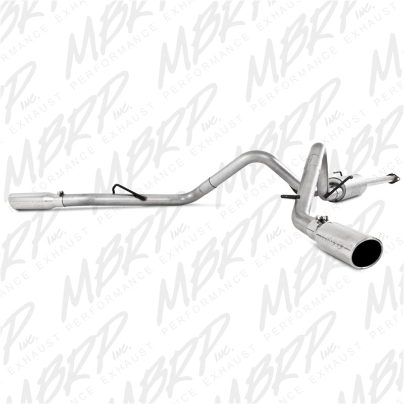 MBRP Toyota Tacoma 4.0L EC/CC AL Dual Split Side Cat Back Exhaust