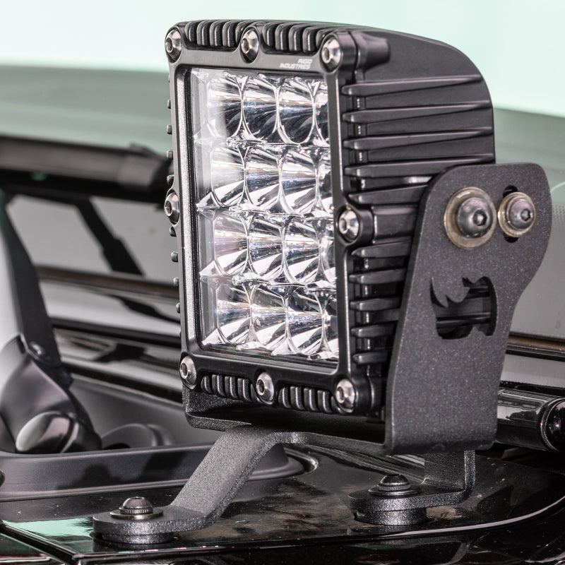 Go Rhino Jeep Wrangler JL/JLU/Gladiator JT Light Mount - 6in Q4 Series
