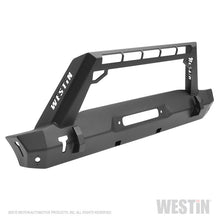 Load image into Gallery viewer, Westin 18+ Jeep Wrangler JL Stubby Front Bumper - Textured Black