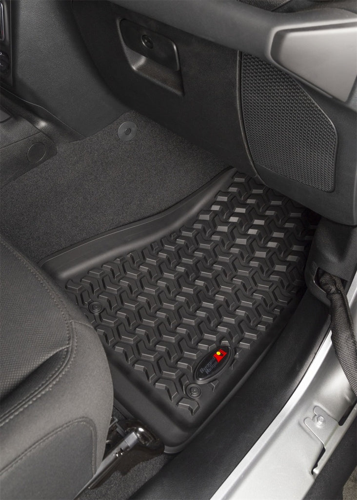 Rugged Ridge Floor Liner Kit Black F/R Jeep Wrangler JL 2Dr