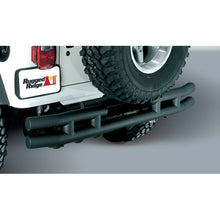 Load image into Gallery viewer, Rugged Ridge 3in Double Tube Rear Bumper Jeep Wrangler